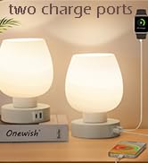charge ports table lamps