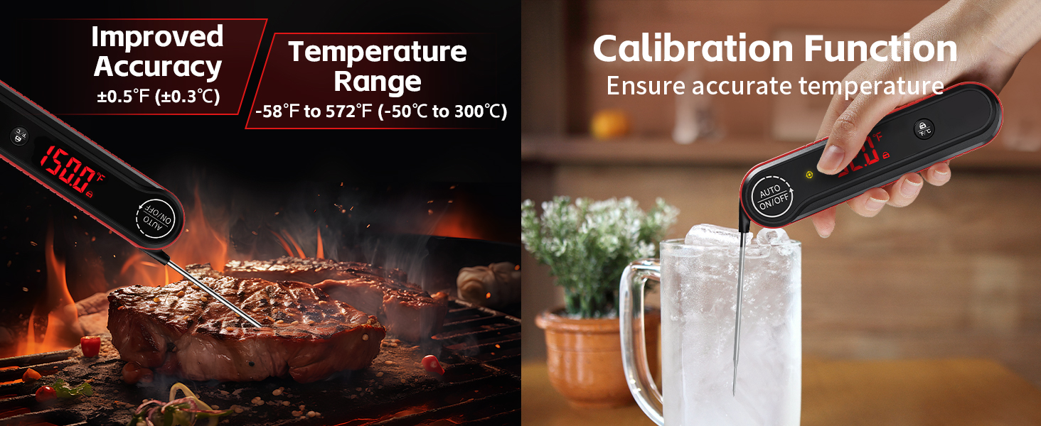 Improved Accuracy Temperature Range Calibration Function