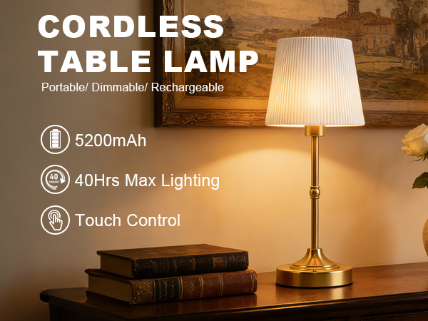 cordless table lamp