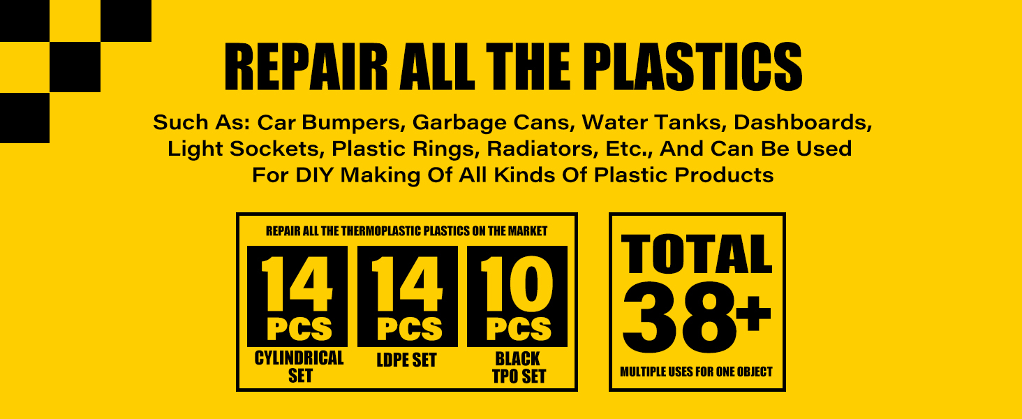 plastic soldering kit