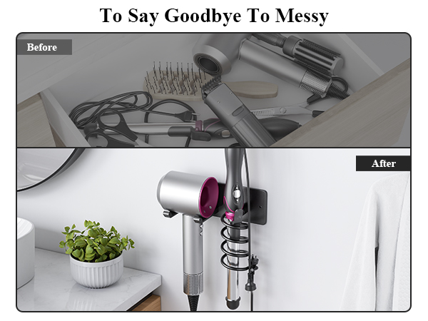 flat iron holder