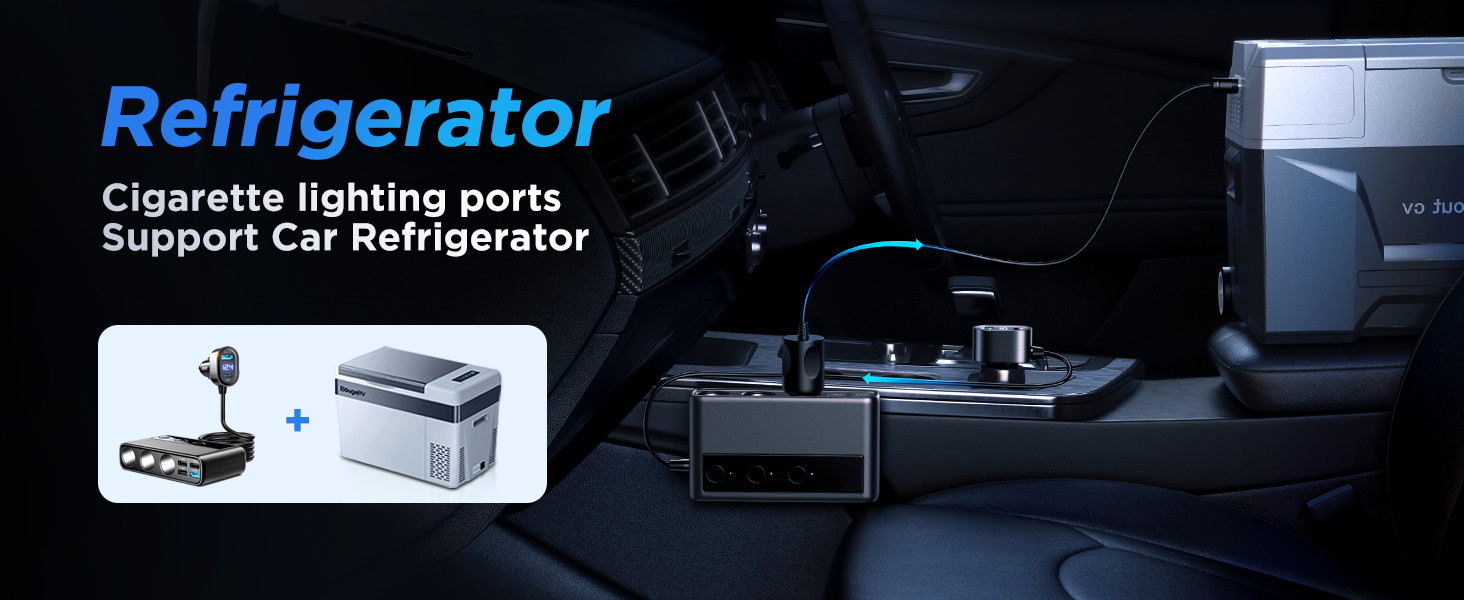 car lighter splitter