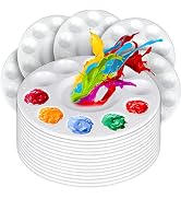 20 PCS Round Paint Tray Palettes