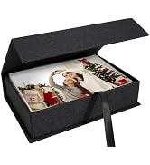 Hiwhy Photo Storage Box 4x6, Linen Photo Box, Memory Box Perfect to Store Your Photo, Pictures, C...