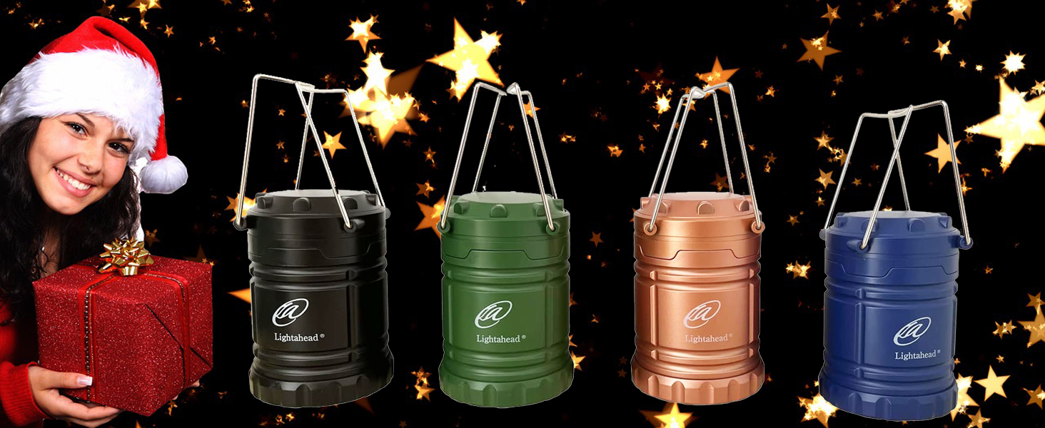 Camping Lantern emergency Flashlights Equipment Portable Outdoor LED Lantern Collapsible lamp