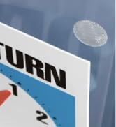 Thin Clear Fasteners