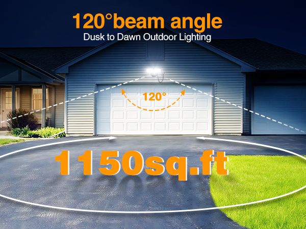 dust to dawn outdoor light