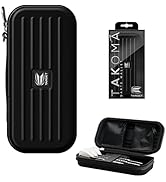 Target Darts Takoma Dart Case Wallet, Regular Size, Black | Store 3 Fully Assembled Darts & Acces...