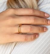 dainty gold rings