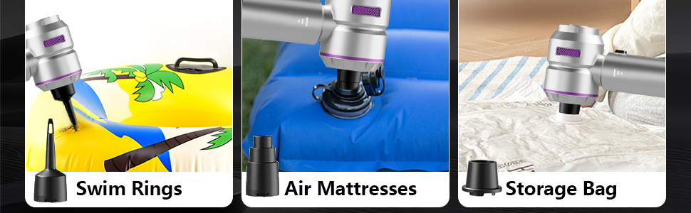 Mini Vacuum with Strong 210000Pa Suction & Compressed Air Dusters