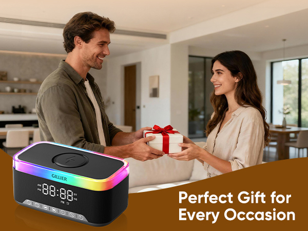 alarm clock with radio