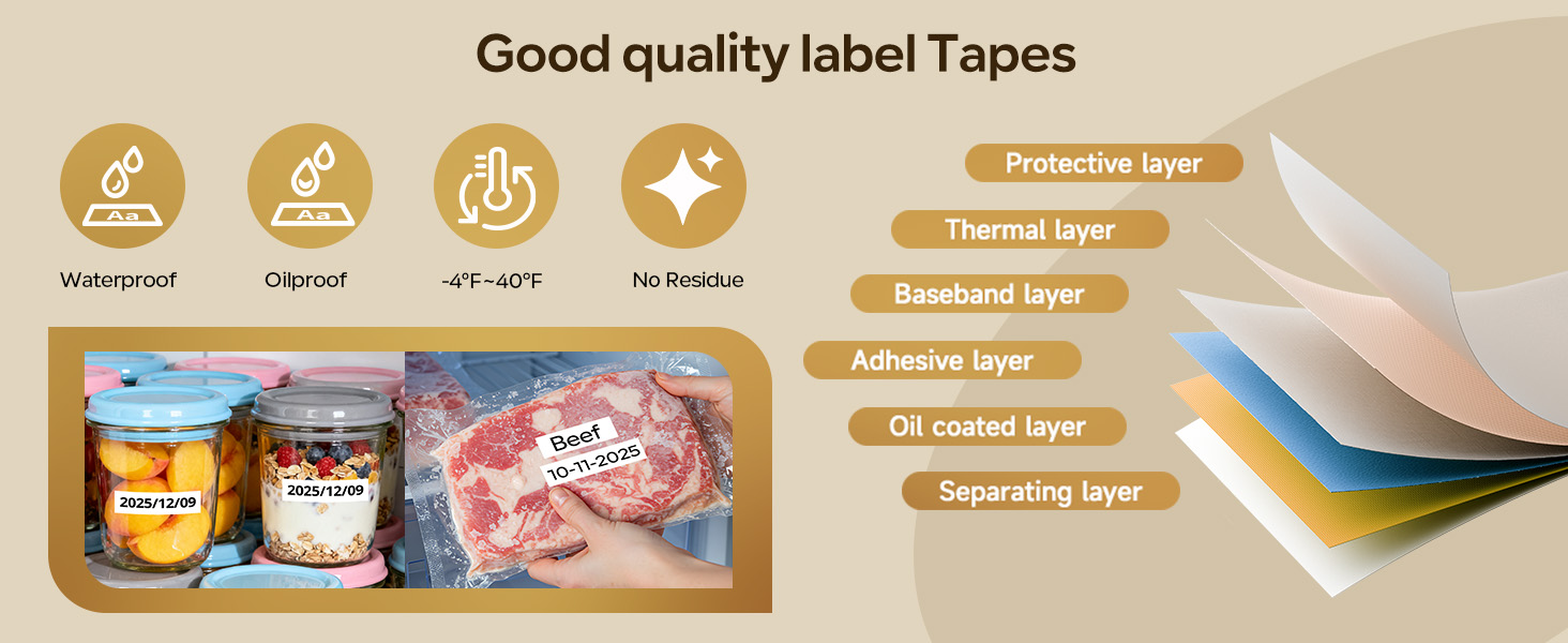 Replacement for brother p-touch label maker