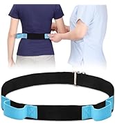 NIdreamCE Gait Belt Transfer Belts with 2 Handles Safety Gate Belt with Quick Release Metal Buckl...