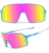 Ukoly Baseball/Running Sunglasses Cycling Glasses For Men Women,Sport Sunglasses HD Lens UV400 Pr...