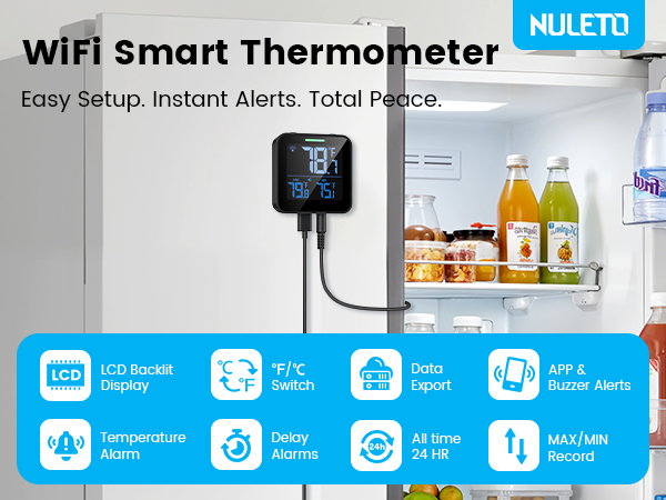 refrigerator thermometer