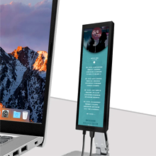mini screen for pc second screen mini lcd screen pc display screen stretched bar monitor screen bar