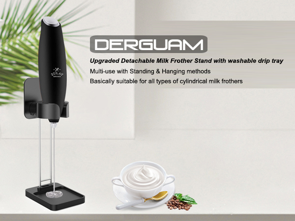 milk frother stand