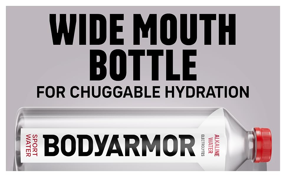 body armor, sports drink, alkaline water