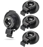 EWAY 4-Pack GPS Bracket Cradle Mount for Garmin Nuvi 42LM 44 52LM 54 55LMT 56 58 2407 2408 2447 2...