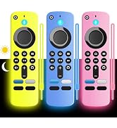 (3 Pack) Wevove (newestmodel) Soft Protective Remote Cover, Anti-Slip Shockproof Silicone Protect...