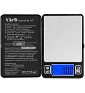 Vitafit 500g Digital Gram Scale in 0.01g, Scale Professional Factory Since 2001, Pocket Scale Hig...