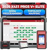 Launch X431 PRO3 V+ Elite, 2026 SmartlinkC 2.0 Bidirectional Scan Tool with J2534 Portocol, HD Tr...