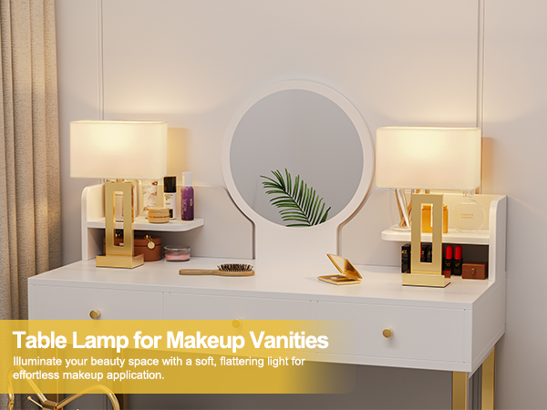 gold lamp