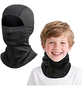 BAISEN Kids Balaclava Ski Mask for Skiing Cycling, Cold Weather Neck Warmer Windproof Thermal Fac...