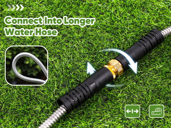 flexible hose, 50 ft garden hose, water pipe, outdoor hose