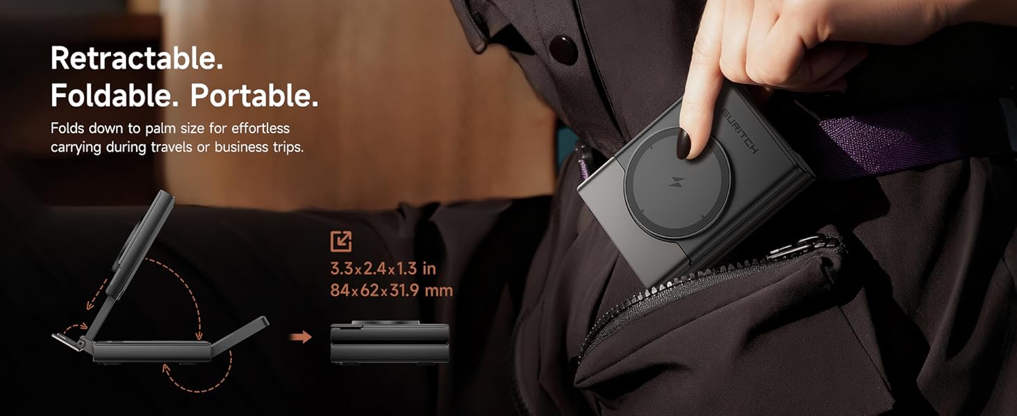 Retractable Foldable Portable