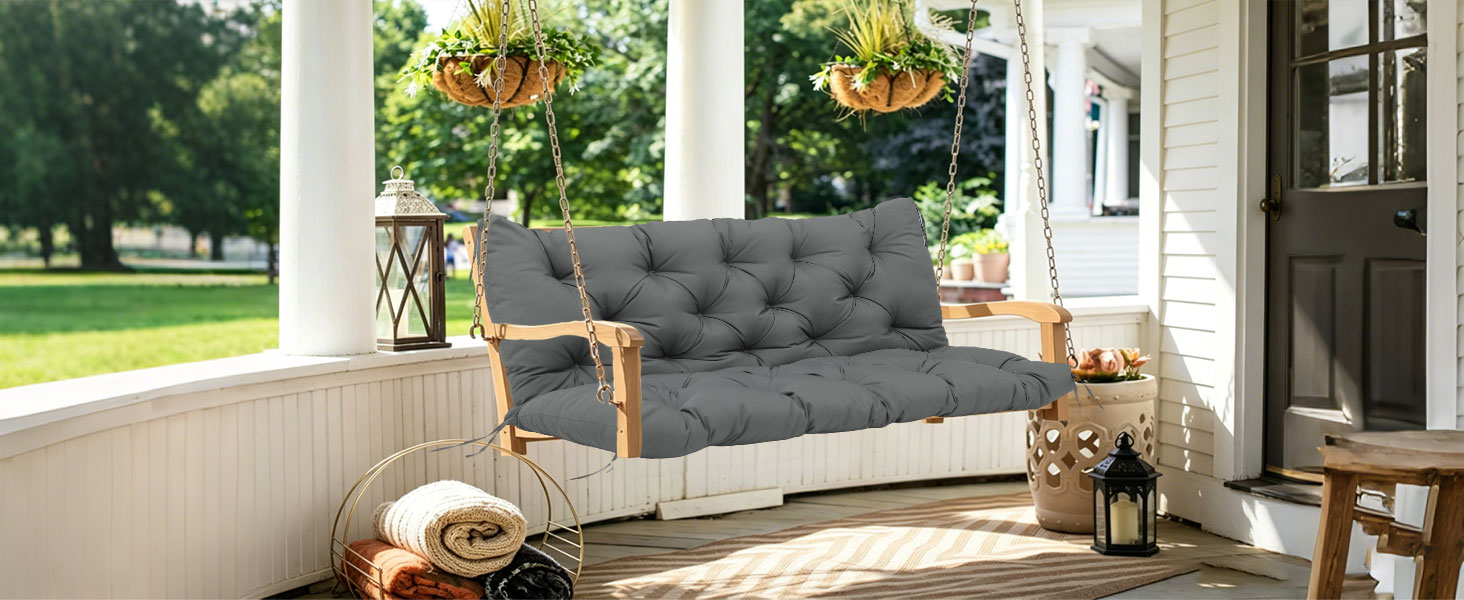 outdoor swing cushions
