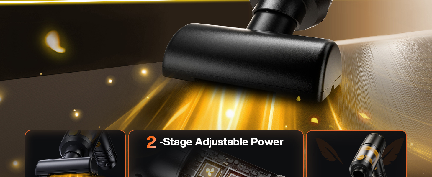 4-in-1 Portable Mini Car Vacuum