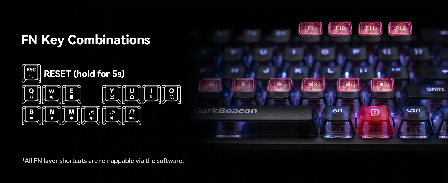 keyboard with media