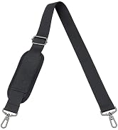 RAINYEAR 59 Inch Shoulder Strap for Bag, Adjustable Soft Padded Replacement Shoulder Strap with M...