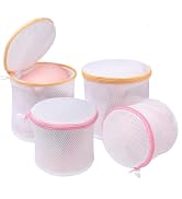 BAGAIL Laundry Bags Mesh Wash Bag for Intimates Lingerie and Delicates,4Pcs(Bra Wash Bag,6×6inch+...