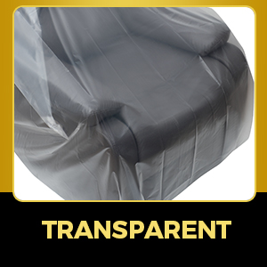 transparent clear moving cover storage bag furniture armchair recliner chair see-through protection