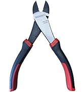 Diagonal Cutters with Strong Spring, Wire Cutters Spring Loaded, BOOSDEN 6 inch CRV Diagonal Cutt...