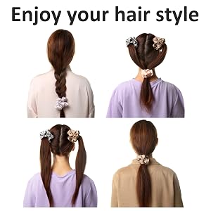satin hair tie