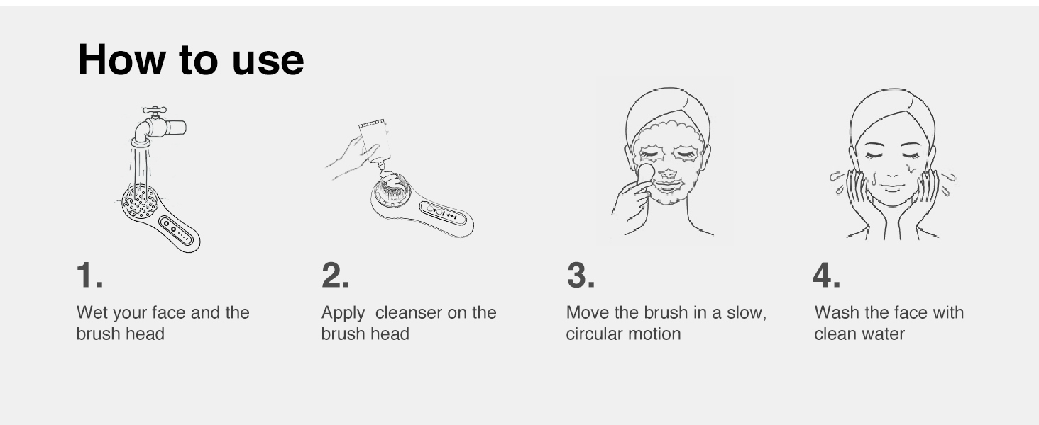electric face scrubber