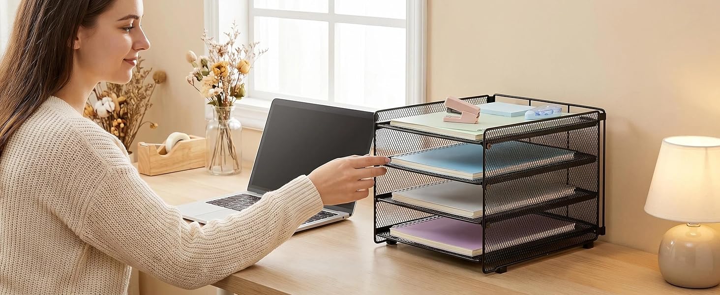 desk organizer and accessories