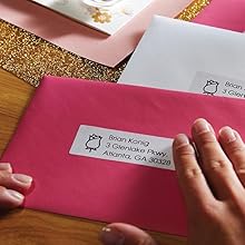 DYMO Labels on Mailing Envelopes