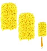 KEEPOW Reusable Microfiber Duster Refill Compatible with Swiffer Hand Duster, Heavy Duty Duster R...