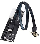 chenyang Oculink SFF-8612 to PCI-E 3.0 M.2 M-Key to SFF-8611 Host Adapter for GPD Win Max2 Extern...