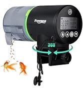 FREESEA Aquarium Automatic Fish Feeder: Programmable Auto Fish Food Dispenser - Smart Fish Tank V...