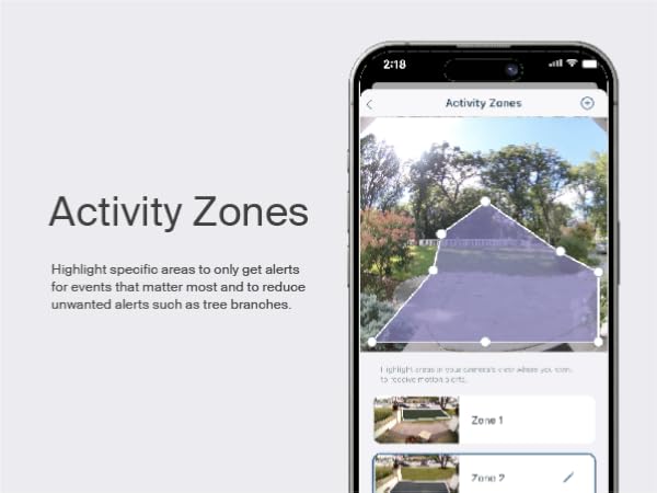 Activity Zones