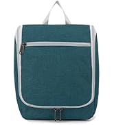 Della Gao Hanging Toiletry Bag for Women, Travel Toiletry Bags Makeup Organizer, Water-resistant ...