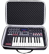 LTGEM Hard Case for AKAI Professional MPK225 - USB MIDI Keyboard Controller