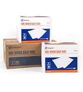 Kingstar Sterile Nonwoven Gauze Pads, 4"x 4" Wound Dressing, 120 Packs - 240 Pieces Superior Soft...