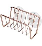 Blueden Soap Sponge Holder for Kitchen Sink Shower, No Drilling. Rustproof Stainless Steel, Wall ...