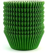 Eoonfirst Standard Size Baking Cups Christmas Day Party Cupcake Liners 200 Pcs (Green)